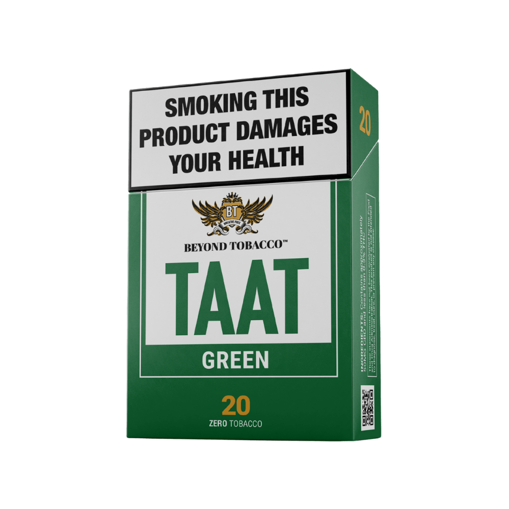 from beyond tobacco TAAT cigarettes Beyond Tobacco Nicotine free CBD sticks 500mg