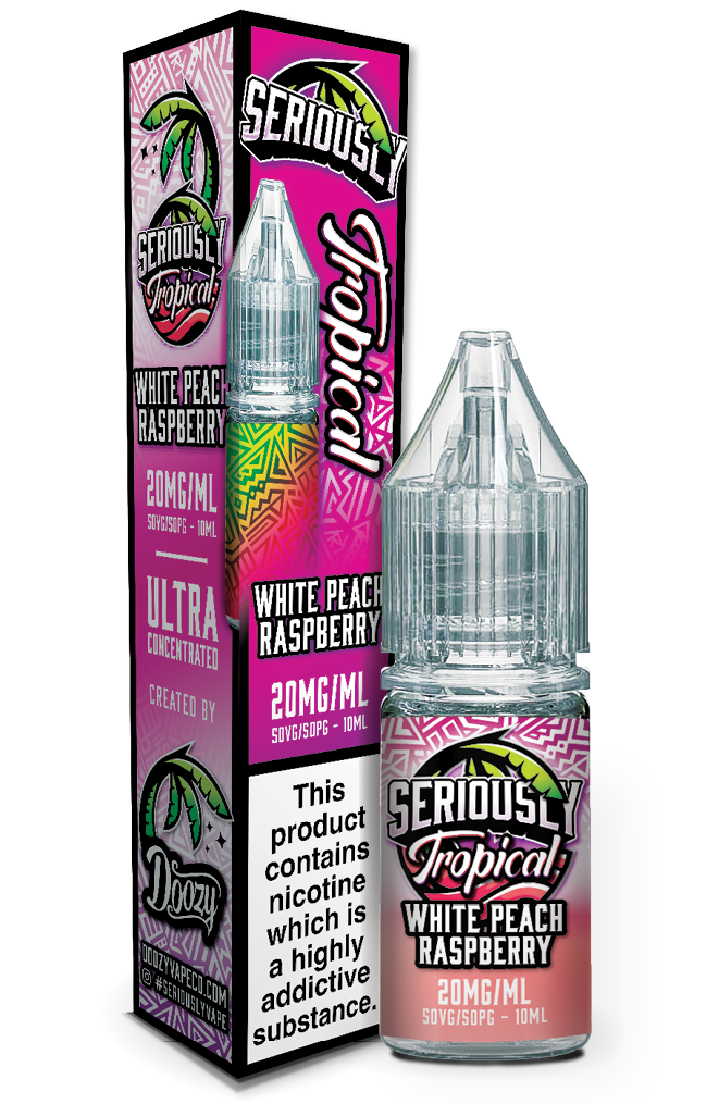 elf bar vape uk Noms X2 White Peach Raspberry eJuice — eJuiceDirect main image 0