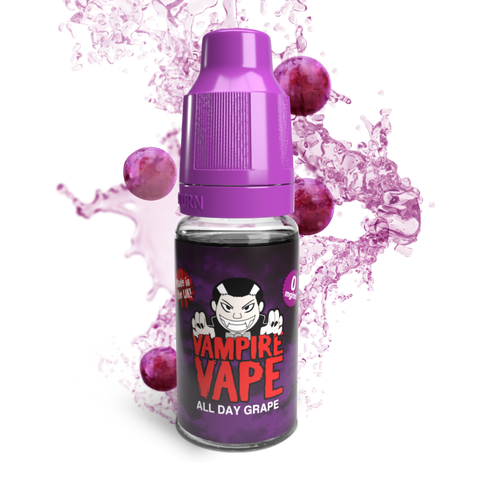 Vampire Vape E-liquid - All Day Grape 10ml