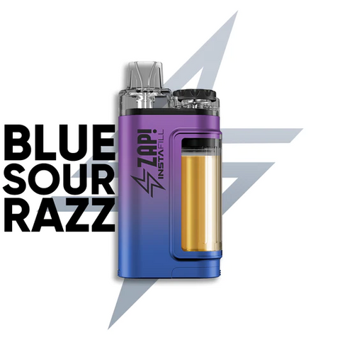 Blue Sour Razz ZAP! Instafill 20mg 3500 puff disposable vape