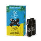 Darwin CBD Replacement pods 600mg (2x300mg)
