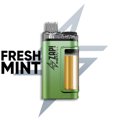 Fresh Mint ZAP! Instafill 20mg 3500 puff disposable vape