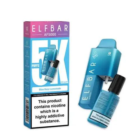 Elfbar AF5000 - Blue Razz Lemonade Disposable Vape