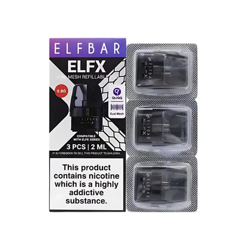 Elfbar ELFX Replacement pods 3pk