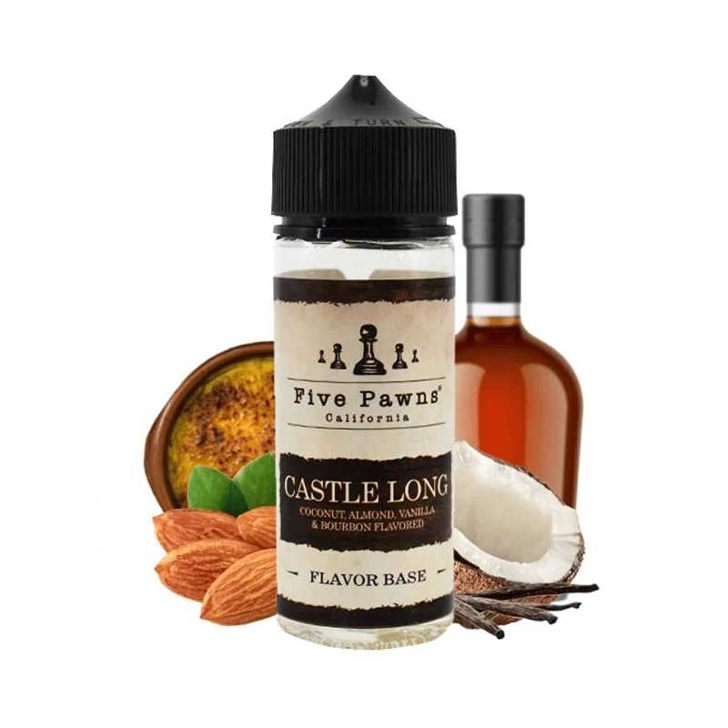 Castle Long e-liquid by Five Pawns 100ml Castle Long e-liquid by Five Pawns 100ml