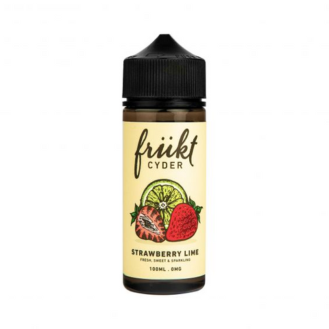 Frukt CYDER - Strawberry Lime 100ml