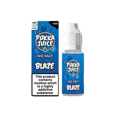 Pukka Juice - Blaze nic salt 10ml - VapeShackUk