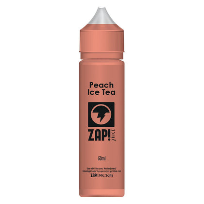 ZAP! Juice - Peach Ice Tea 50ml - VapeShackUk