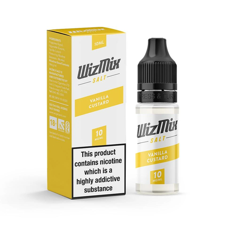 Wizmix Salt - Vanilla Custard 10ml