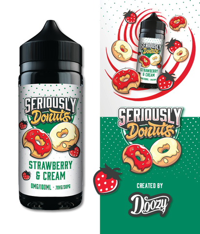 Seriously Donuts - Strawberry And Cream 100ml