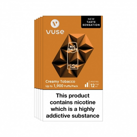 Vuse (Vype) ePOD cartridges Creamy Tobacco